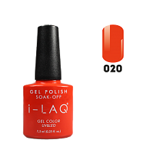 i-LAQ Гель-Лак для ногтей № 020, 7.3мл