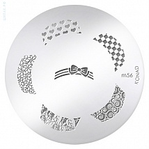 Konad Печатная форма (диск) Image Plate M56 (6 дизайнов)