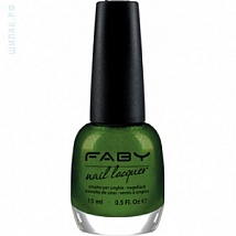 FABY Future Faby Лак для ногтей Glittering Chlorophyll LCF 026