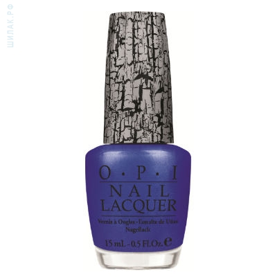Купить OPI Shatter (кракелюр) Лак для ногтей - Blue Shatter NL E56