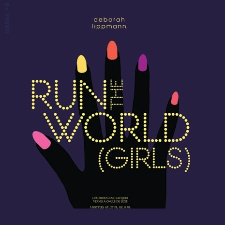 Набор Deborah Lippmann Run The World Neon Gift Set Deborah Lippmann - лаки dlya-nogtej