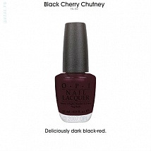 NL I43 Black Cherry Chutney - Nail Lacquer Лак для ногтей