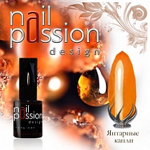 NailPassion design - Гель-лак Янтарные капли