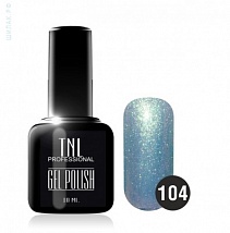 TNL Gel Polish Гель-лак №104 небесный блеск, 10 мл.