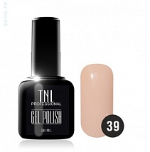 TNL Gel Polish Гель-лак №39 нежно-персиковый, 10 мл.