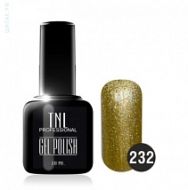 TNL Gel Polish Гель-лак №232 золото ацтеков, 10 мл.