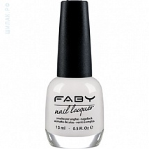 FABY Лак для ногтей Optical White (кремовый) LC S100