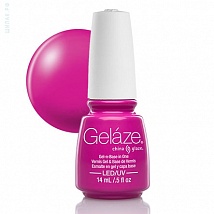 CG GELAZE Gel-n-Base in One, Гель лак Purple Panic, 9.76 мл.