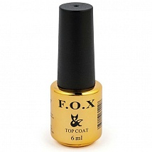 F.O.X Top Coat Strong Топ для гель-лака, 6 мл.