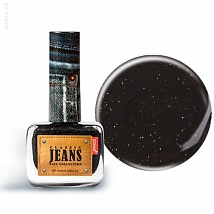 KONAD Classic Jeans Nail Лак для ногтей 01 - Black Jean