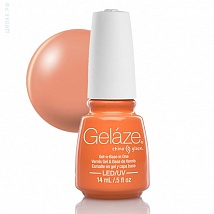 CG GELAZE Gel-n-Base in One, Гель лак Peachy Keen, 9.76 мл.