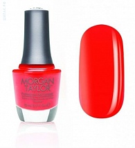 Лак для ногтей Morgan Taylor Orange You Glad №50027 ( темно оранжево-коралловый эмаль )