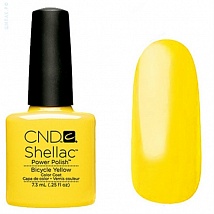 Гель лак CND Shellac Paradise Summer Collection (2014) Bicycle Yellow