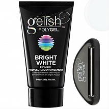 Gelish PolyGel Bright White Ярко-белый полигель, 60 г.