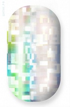 Наклейки на ногти MINXLUSION ROSE 117-006 (голограф)