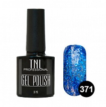 TNL Gel Polish Гель-лак №371 Ультрамариновый синий, 10 мл.