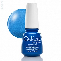 CG GELAZE Gel-n-Base in One, Гель лак Splish Splash, 9.76 мл.