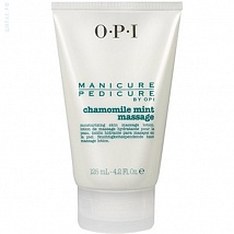 OPI Manicure Pedicure Chamomile Mint Massage Средство для массажа рук и ног с экстрактом ромашки,125 мл.