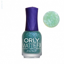 Orly Matte Лак для ногтей Green Flakie Topcoat №814