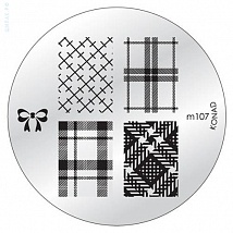 Konad Печатная форма (диск) Image Plate M107 (5 дизайнов)