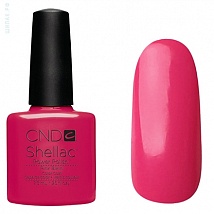 Гель лак CND Shellac Pink Bikini (Розовый ,яркий ,плотный)