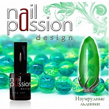 NailPassion design - Гель-лак Изумрудные льдинки