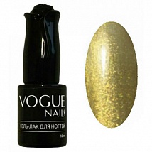 Vogue Nails Гель лак с блестками Золото инков