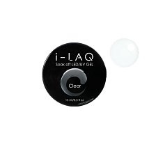 I-LAQ Гель для моделирования ногтей тон CLEAR 15 мл.