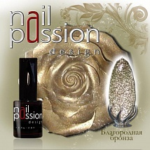 NailPassion design - Гель-лак Благородная бронза