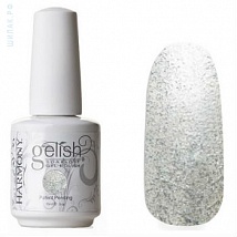 Гель лак Harmony Gelish Little Miss Sparkle (серебро с микроблестками) 547