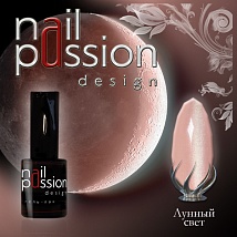 NailPassion design - Гель-лак кошачий глаз Лунный свет