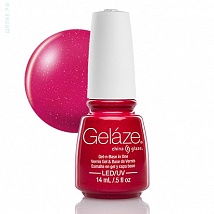 CG GELAZE Gel-n-Base in One, Гель лак Strawberry Fields, 9.76 мл.