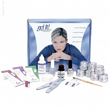 EzFlow Gel It Advanced UV Gel System Профессиональный набор для наращивания ногтей гелем