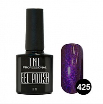 TNL Gel Polish Гель-лак №425 Пурпурно-фиолетовый, 10 мл.