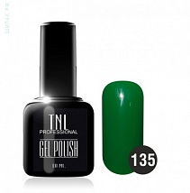 TNL Gel Polish Гель-лак №135 зеленый, 10 мл.