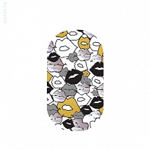 Наклейки на ногти Kisses camo metallic by miss 105-041