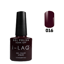 i-LAQ Гель-Лак для ногтей № 016, 7.3мл