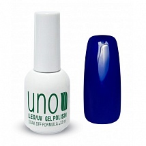 UNO Гель-лак, Королевский синий - Royal Blue №122, 12 мл.