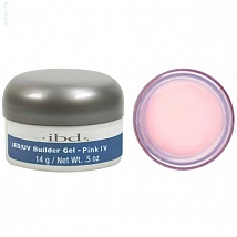 IBD LED/UV Builder Gel Pink IV Конструирующий камуфлирующий розовый гель №4, 14 гр.