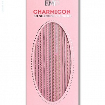 Наклейки EMI Charmicon 3D Silicone Stickers "Кружева MIX" №4