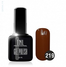 TNL Gel Polish Гель-лак №219 жженая сиена, 10 мл.