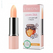 LIMONI Lipcare Stick Honey Бальзам для губ с медом