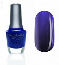 Лак для ногтей Morgan Taylor Deja Blue №50097 ( ярко синий ,эмаль )