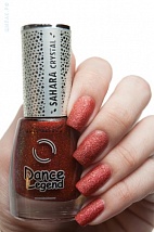 Лак для ногтей Sahara Crystal Winter № 43 Red Heat