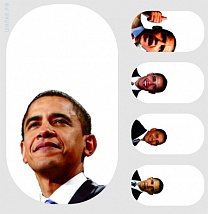 Obama faces 105-035