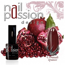 NailPassion design - Гель-лак Сочный гранат