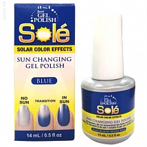 IBD JUST GEL SOLE Solar Color Effects BLUE Гель лак-хамелеон, меняет цвет на солнце