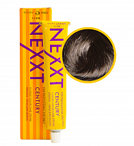 Nexxt Краска-уход для волос 4.1 Шатен пепельный/Ash Brown, 100 мл.