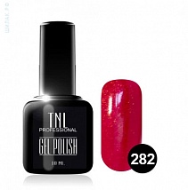 TNL Gel Polish Гель-лак №282 Крайола с блёстками, 10 мл.