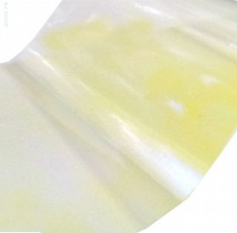 Фольга для ногтей с эффектом Битое стекло Желтый отлив (полупрозрачная)